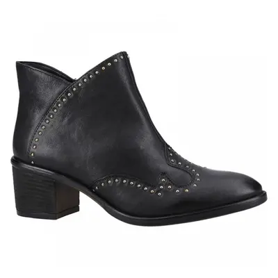 (5 (Adults')) Waverly | Black | Women's Studded Ankle Boots