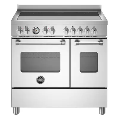 Bertazzoni Master Series 90cm Electric Range Cooker with Induction Hob - Stainless Steel - A/A R