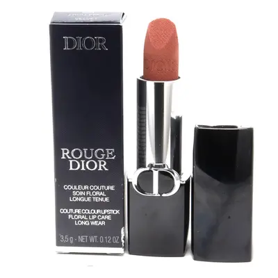 (221 Frou-Frou Velvet) Dior Rouge Dior Refillable Lipstick 0.12oz/3.5g New With Box