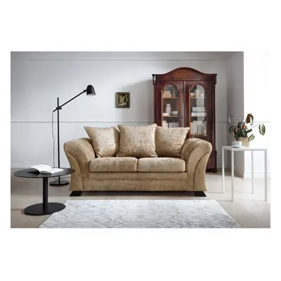 (Brown) FARROW CRUSHED CHENILLE SEATER SOFA