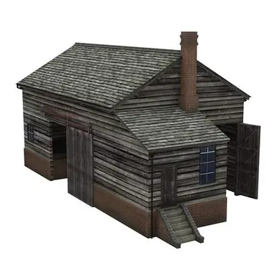 Scenecraft Wooden Goods Shed (Pre-Built)