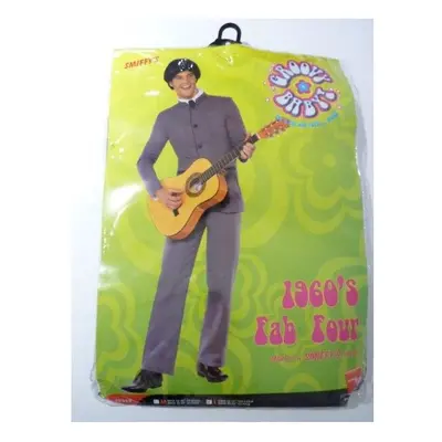 Large Men's Fab Four Iconic Costume - costume four beatles fab fancy dress 60s mens iconic smiff