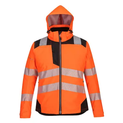 (Orange/Black, XL) Portwest PW3 Ladies Winter Jacket