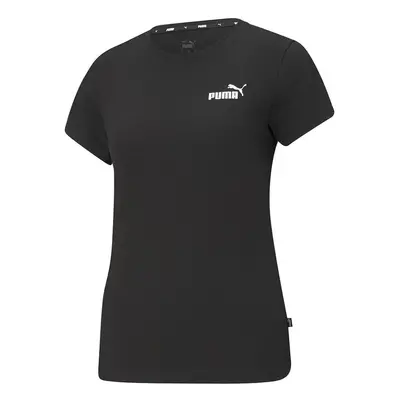 Puma Womens ESS Small Logo Tee - Large - Black