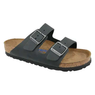 (7) Birkenstock Arizona Womens Black slides