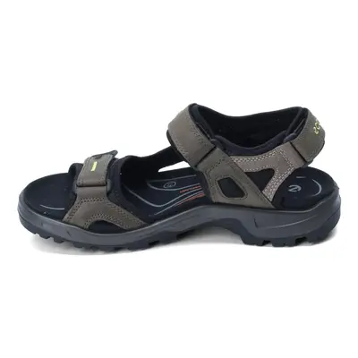 ECCO Men's Yucatan Sport Sandal, Tarmac/Moon Rock, 8-8.5