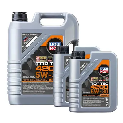 Liqui Moly 5W30 Fully Synthetic Engine Oil Top Tec / Longlife 7L