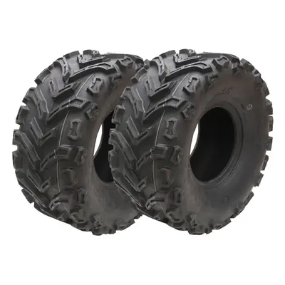 22x10.00-9 ATV Quad Tyres 6ply Wanda P3128 Road Legal Rears 255/65-9 (Set of 2)