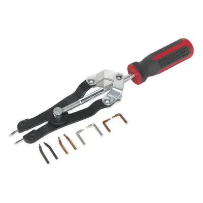 Internal External Circlip Pliers - Interchangeable Tips - Precise Screw Action