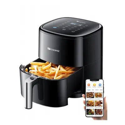 1500W 220V 5L Air Fryer APP Control 7X Air Circulation Recipes in Cooking Functions Hot Oven Coo