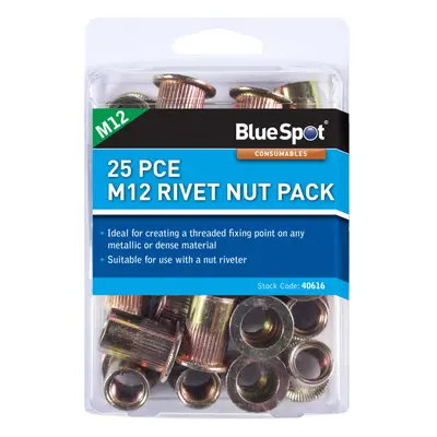 BlueSpot 45 Piece M10 Rivet Nut Pack