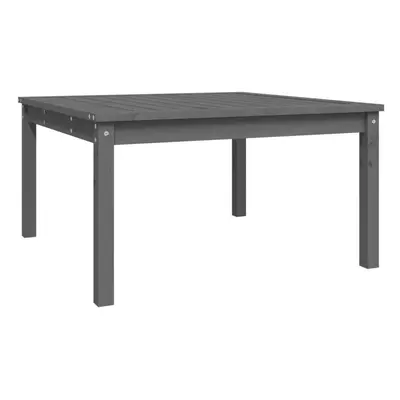 (grey pine, 82.5 x 82.5 x cm) vidaXL Garden Table Outdoor Table Patio Wooden Dining Table Solid 