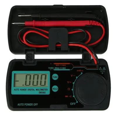 Mini Digital Multimeter AC DC Volt AMP OHM LCD Voltmeter Auto Power Off Data