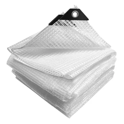 Protection tarpaulin in resistant and waterproof Polyethylene 180g/mÂ² white 4x6m