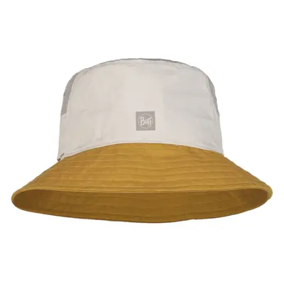 (SM, Ocher) Buff Adults Sun UPF Lightweight Summer Festival Bucket Hat