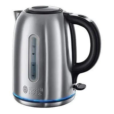 Russell Hobbs Quiet Boil Kettle, Brushed Stainless Steel, 3000W, 1.7 Litres