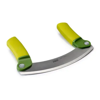 Joseph Joseph Mezzaluna - Folding Herb Chopper Cutter Blade, Twin Handle - Green