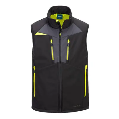 (Black, XXL) Portwest DX4 Softshell Gilet (3L)