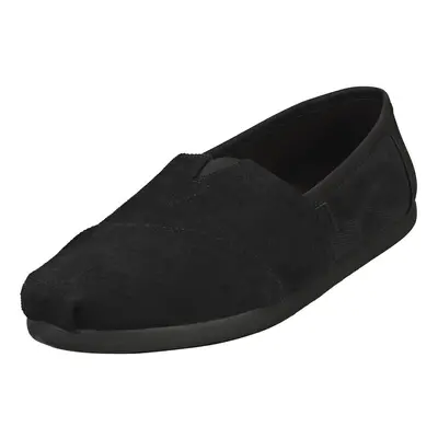 Toms Alpargata Mens Slip On Shoes in Black - Size 8.5 UK