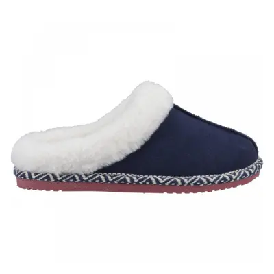 (5 (Adults')) Amara | Navy | Women's Memory Foam Slippers