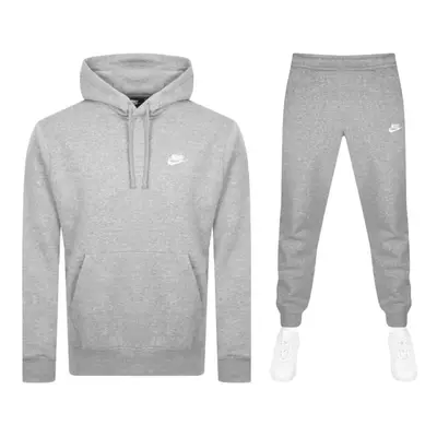 (XL) Nike Club Hooded Grey Tracksuit