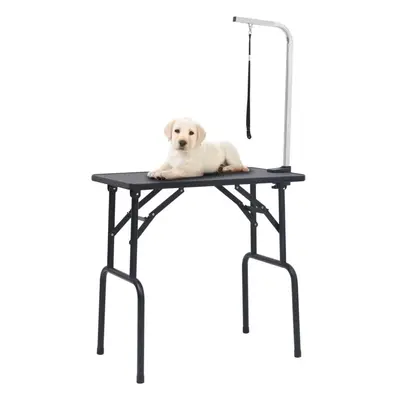 Adjustable Dog Grooming Table with Loop