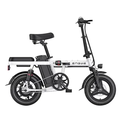 (white) ENGWE T14 Folding Electric Bicycle