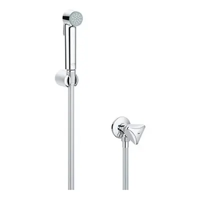 Grohe Tempesta F Trigger Spray 30Â Wall Holder Set with Shut-Off Valve 1Â Type of Jet, Pack of 1