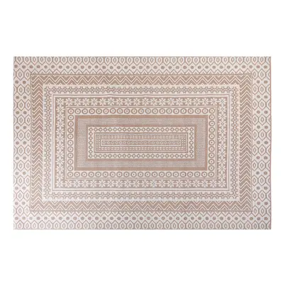 Area Rug x cm Beige and White BAGLAR