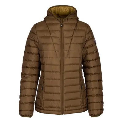 (18, Dark Olive) Trespass Womens Padded Down Jacket Hooded Bartush