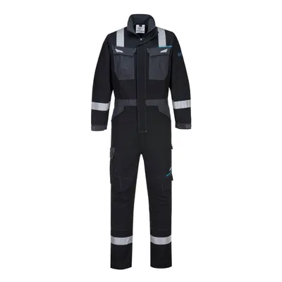 (Black, L) Portwest WX3 Flame Resistant Coverall