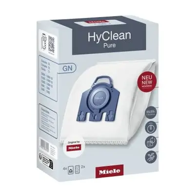 Miele HyClean 3D Efficiency GN Vacuum Cleaner Bags for Bagged Miele Vacuum Cleaners, Pack of