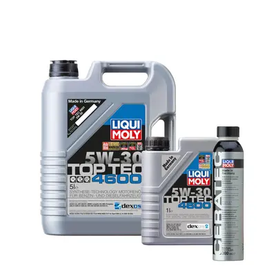 6L LIQUI MOLY TOP TEC 5W30 Engine Oil SN CF BMW LL+ CERA TEC - 300ml