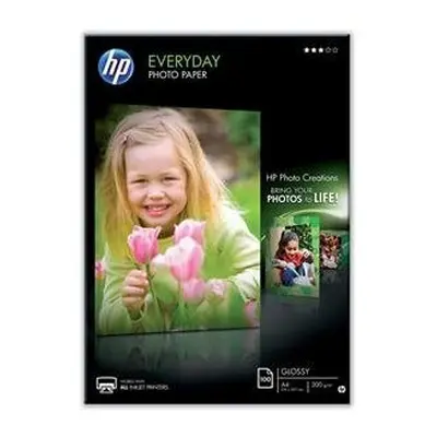 HP Everyday Glossy Photo Paper-100 sht/A4/210 x mm