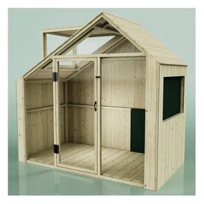 (Asta) Rebo PolarPlay Kids Scandinavian Style Wooden Playhouse