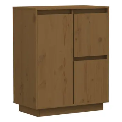 (honey brown) vidaXL Solid Wood Pine Sideboard Storage Side Cabinet Furniture Multi Colours