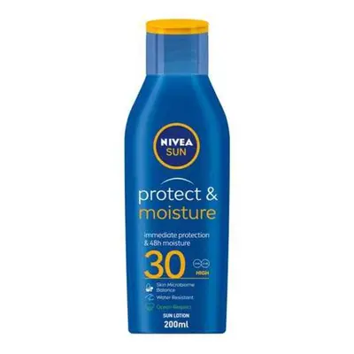 NIVEA SUN Lotion Protect & Moisture For All Skin Types SPF 200ml