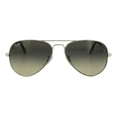 Ray-Ban Sunglasses Aviator 003/32 Silver Grey Gradient Small 55mm