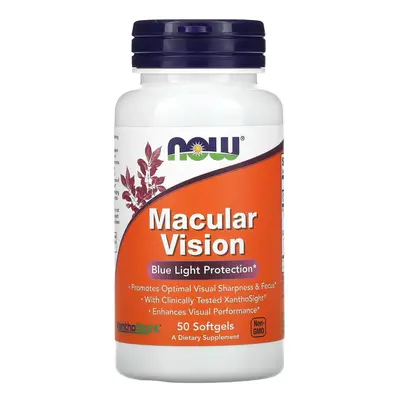 NOW Foods, Macular Vision, Softgels