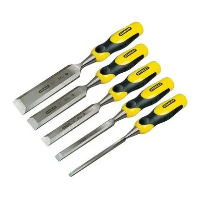 Stanley 2-16-885 Dynagrip Bevel Edge Chisel with Strike Cap Set of 5: 6, 12, 18, & 32mm