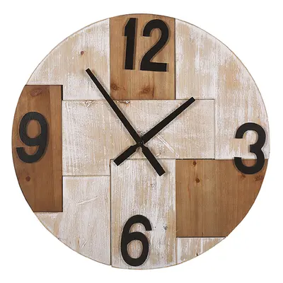 Wall Clock MICHAPAN cm Light Wood