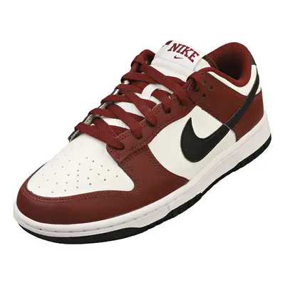 Nike Dunk Low Mens Fashion Trainers in Dark Team Red - UK