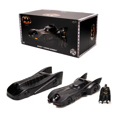 Jada Batman Special Edition Batmobile w/Figure and Shield 1:24 Diecast Car