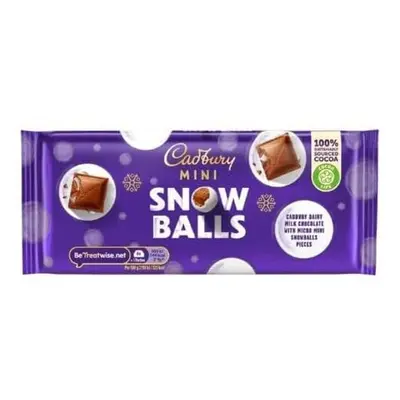 (Pack Of 15) Cadbury Mini Snowballs Tablet 110g