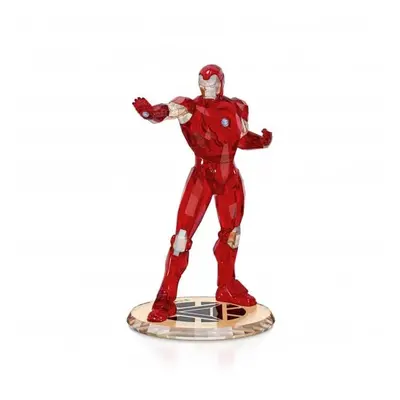 Swarovski Iron Man Red Crystal Sculpture