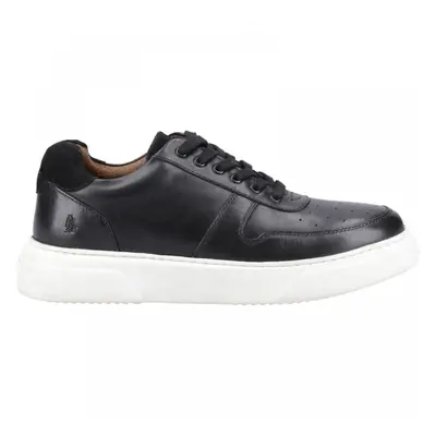 (7 (Adults')) Wyatt | Black | Men's Casual Lace Up Trainers