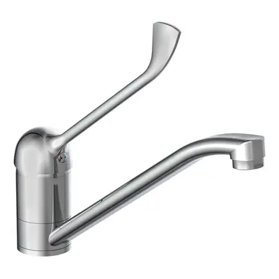 SCHÃTTE Sink Mixer Chrome Basin Tap Faucet Single Level Swivel Spout Kitchen