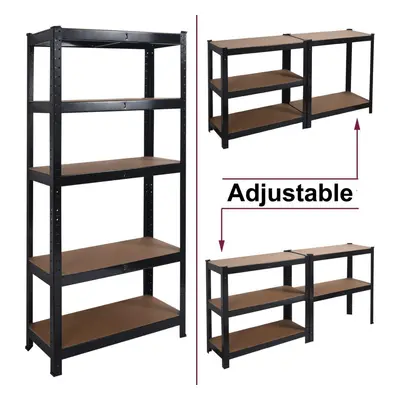 (Black) Metal Shelving 180cm