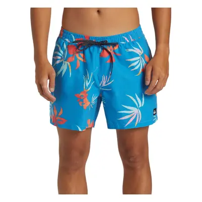 (XL, Swedish Blue) Quiksilver Mens Everyday Mix Volley 15" Swim Swimming Trunks Shorts