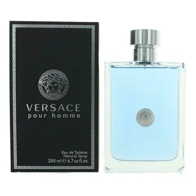 Versace Pour Homme by Versace, 6.7 oz EDT Spray for Men Eau De Toilette